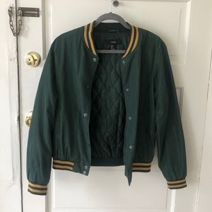 Packer themed bomber Jacket